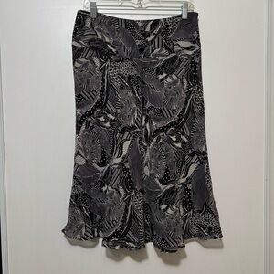 Carole Little 100% Silk Lined Skirt Size 10